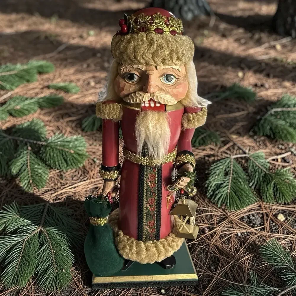 BRN License Design St. Nicholas Santa Claus Father Christmas VTG Nutcracker
